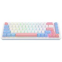 Teclado Sem Fio Redragon Nova Pro K709WBP-RGB-Pro Ingles com RGB - Wonder Pink & Blue