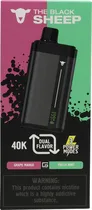 Vape Descartável The Black Sheep 40K Grape Mango/Fresh Mint - 40000PUFFS