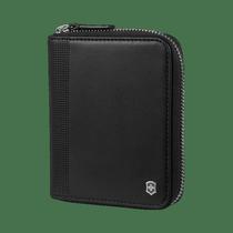 Victorinox Men Billetera Cuero Unic Black