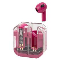 Fone de Ouvido Keen Y17 - Bluetooth - com Microfone - Rosa