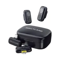 Microfone Sem Fio Hollyland Lark A1 com Combinação USB-C/iPhone