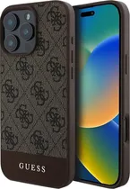 Capa Guess para iPhone 16 Pro GUHCP16LG4GLBR - Brown