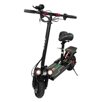 Patinete Elétrico Keen S10 com Assento/ 10" / 40KM/ H / 500W / 100/ 240V ~ 50/ 60HZ - Preto