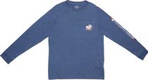 Outlet Camiseta Manga Longa Vineyard Vines 3V012264 Masculina - Navy