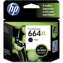 Tinta HP 664XL CF6V31AL Negro