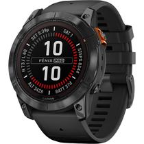 Relogio GPS Garmin Fenix 7 Pro Solar 010-02778-01- Gray/Black