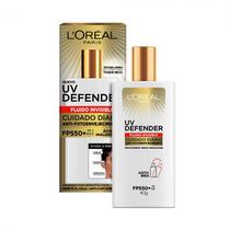 Protetor Solar L'Oreal Uv Defender Invisible Fluid FPS+50 40G