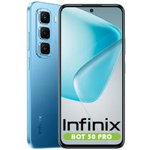 Smartphone Infinix Hot 50 Pro X6881 NFC Dual Sim de 256GB/8GB Ram de 6.78" 50+2MP/8MP - Glacier Blue