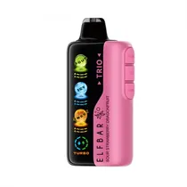 Dispositivo Descartavel Elf Bar Trio 40000 Puffs Sour Strawberry Dragonfruit