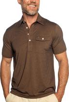 Outlet Camisa Polo Criquet Marrom - Masculina