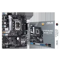 Placa Mãe Asus Prime H610M-A D4 DDR4 Socket LGA 1700 Chipset Intel H61 Micro ATX