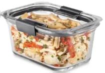 Rubbermaid Contenedor Brilliance Glass 2150875 Vidrio s/C