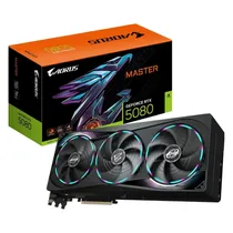 Placa de Video Gigabyte Aorus Master Nvidia Geforce RTX 5080 16GB GDDR7 - GV-N5080AORUS M-16GD