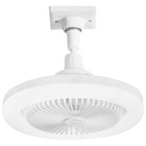 Ventilador com Lampada Satellite A-FAN2702 10" / 30W / Bivolt - Branco