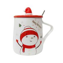 Taza Navidena Muneco Nieve 400ML