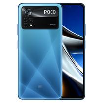 Smartphone Xiaomi Poco X4 Pro 5G Global 128GB 6GB Ram Dual Sim Tela 6.67" - Azul (Lacre Pequeno) (Caixa Danificada)