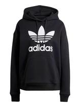 Hoodie Deportivo Femenino Adidas Adicolor Trifolio Oversize