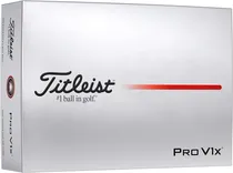 Bola de Golfe Titleist Pro V1X - Branco (12 Unidades)