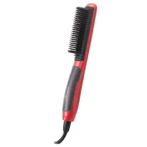 Escova Alisadora Onida ON-383 / 36W / 3 Temperaturas / Bivolt - Preto/ Vermelho