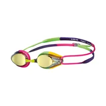 Lente de Natación Arena 1E560 Tracks Mirror Junior Violet Fuchsia Green