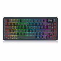 Teclado Gamer Redragon Flekact Pro K708AK RGB Sem Fio - Preto