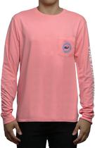 Outlet Camiseta Manga Longa Vineyard Vines 1V014163 Rosa - Masculina