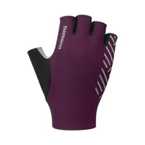 Guante Corto Shimano Advanced Red Masculino