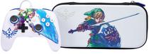 Controle Powera Nintendo Switch + Estojo Protetor Slim Zelda Master Sword (PWA-A-02221)