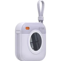Carregador Portátil G-Tide Multi X1 3 Em 1 10.000 Mah 20 W - Roxo