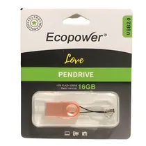 Pen Drive 16GB Ecopower Love Metal Rose