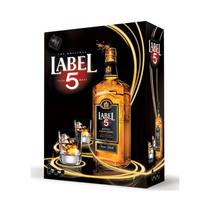 Label 5 8 Anos c/02 Copos 750ML c/C