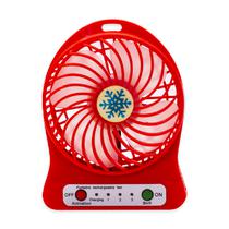 Mini Ventilador Portatil Fan ZLZ2020 Recarregavel - Vermelho