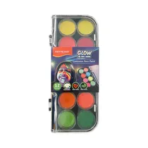 Pintura Facial Keyroad Luminous Face Paint Glow In The Dark KR973288 12 Unidades