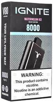 Vape Descartavel Ignite V80 Watermelom Ice 8000 Puffs