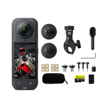 Camara Action INSTA360 X5 Cinsaaha X504 8K 360 Essentials Bundle - Black