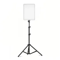 LED Iluminador Luo LU-580 / 19" / com Tripe de 2 Metros - Preto