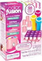 Color Fusion Nail Polish Refill Pack Make It Real - 2563 (33 Peças)