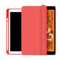 Capa / Protetor para Tablet iPad 10.2 4LIFE com Compartimento para Pencil - Vermelho