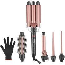 Ondulador DSP MS Pro 20652 7 Em 1 220V - Preto/Rosa