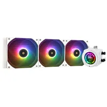 Water Cooler para Processador Thermalright Core Vision 360 White Argb 360MM - Branco