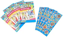 Bloco de Notas para Colorir Scentos - 20457 (4 Unidades)