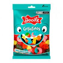 Bala de Gelatina Docile Mix Divertido 80G