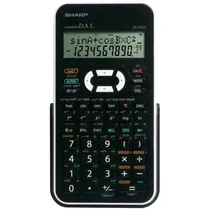 Calculadora Científica Sharp EL-531XBW 12 Dígitos Preto