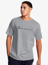 Remera Champion Mens Oxford Gray