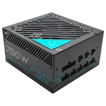 Fonte ATX Azza PSAZ-750G - 750W - 80 Plus Gold - 110/220V - Preto