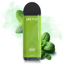 Vape Descartavel Life Pod Eco 8000 Puffs com 5% Nicotina - Spearmint