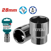Soquete Hexagonal Total THTST12281 1-2" 28MM