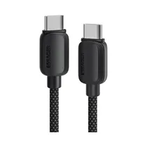 Cable Essager WLC01 USB-C A USB-C 3M Negro