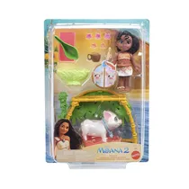 Kit de Juego Mattel Disney Moana 2 Simea & Pua Bathtime Fun JBT36