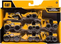 Set de Caminhões Cat Little Machines Funrise - 82338 (8 Unidades)